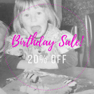 20% off birthday sale!