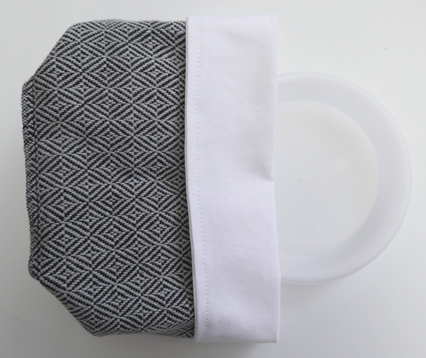 Fabric Plant Holder - Silver Grey - Threefold Designs