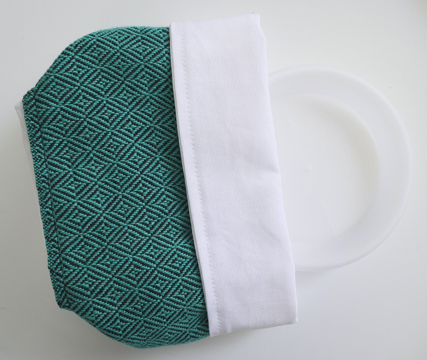 Fabric Plant Holder - Jade Green - Threefold Designs