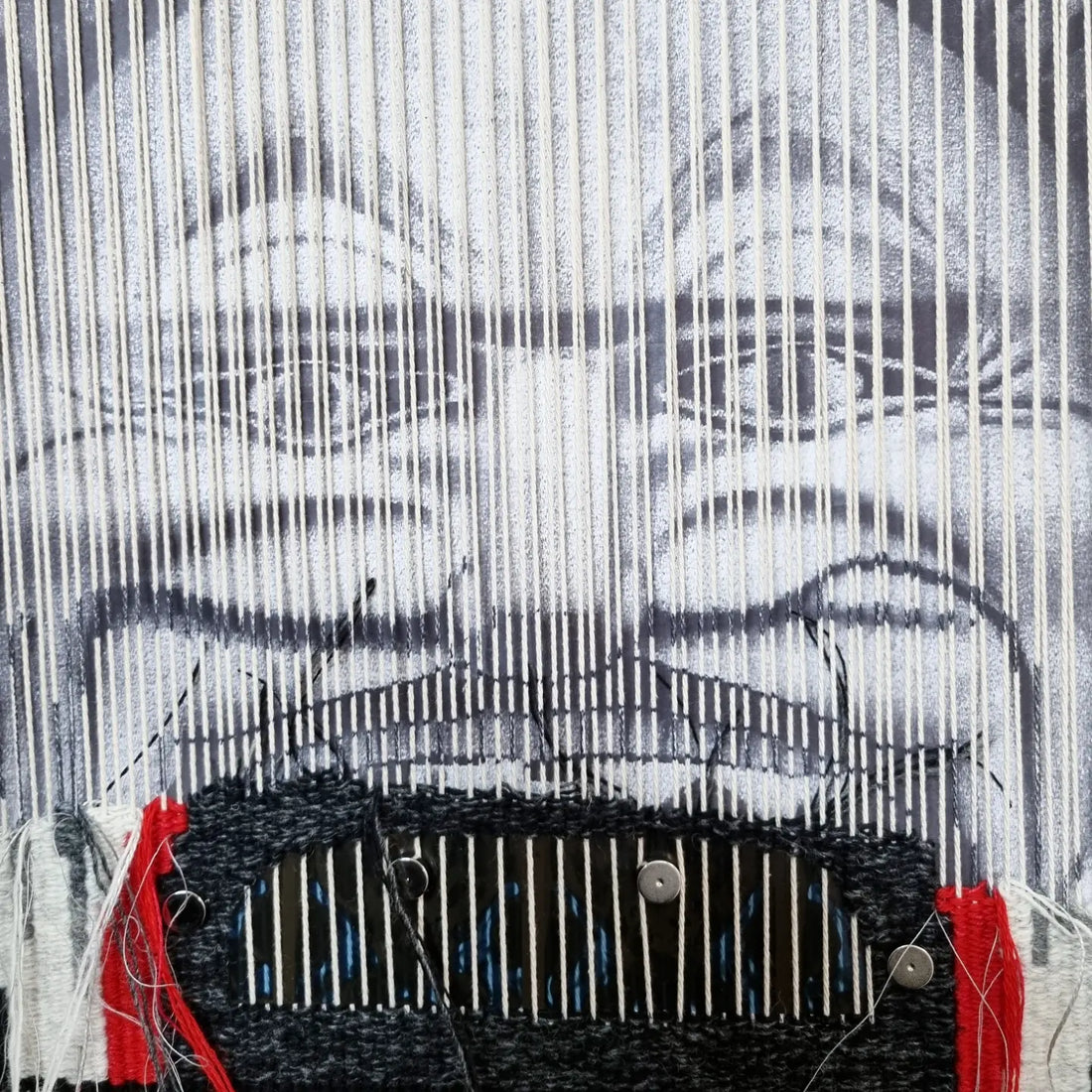 Mr Moon is on the loom!