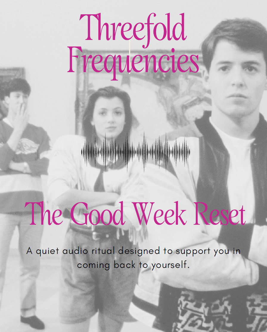 The Good Week Reset: A Gentle Way to Support Your Mind (Without Trying Harder)