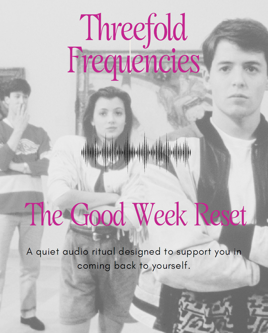 The Good Week Reset: A Gentle Way to Support Your Mind (Without Trying Harder)