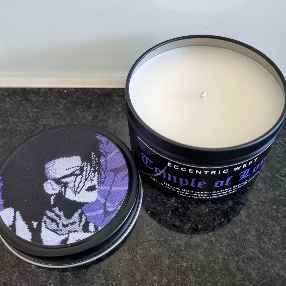Soy Candle - 'Temple of Love' - teak, neroli, tobacco, hay