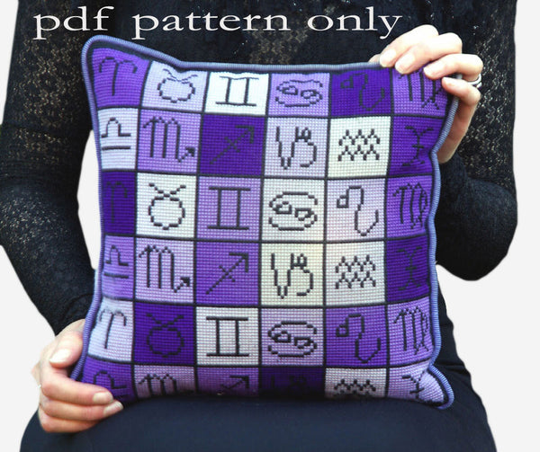 Cross Stitch PDF Pattern - Astrology