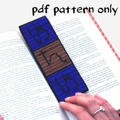 Cross Stitch PDF Pattern - Capricorn Bookmark