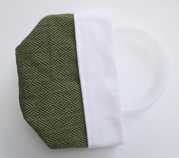 Fabric Plant Holder - Olive Green
