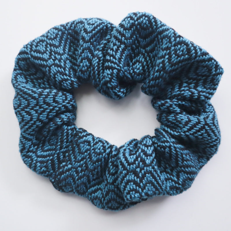 Handwoven Hair Scrunchies - Threefold Designs