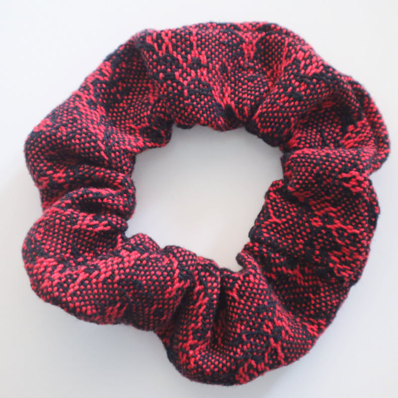 Handwoven Hair Scrunchies - Threefold Designs