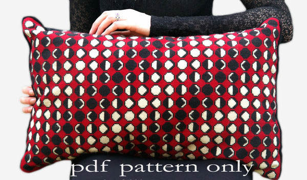 Cross Stitch PDF Pattern - Moon Phases